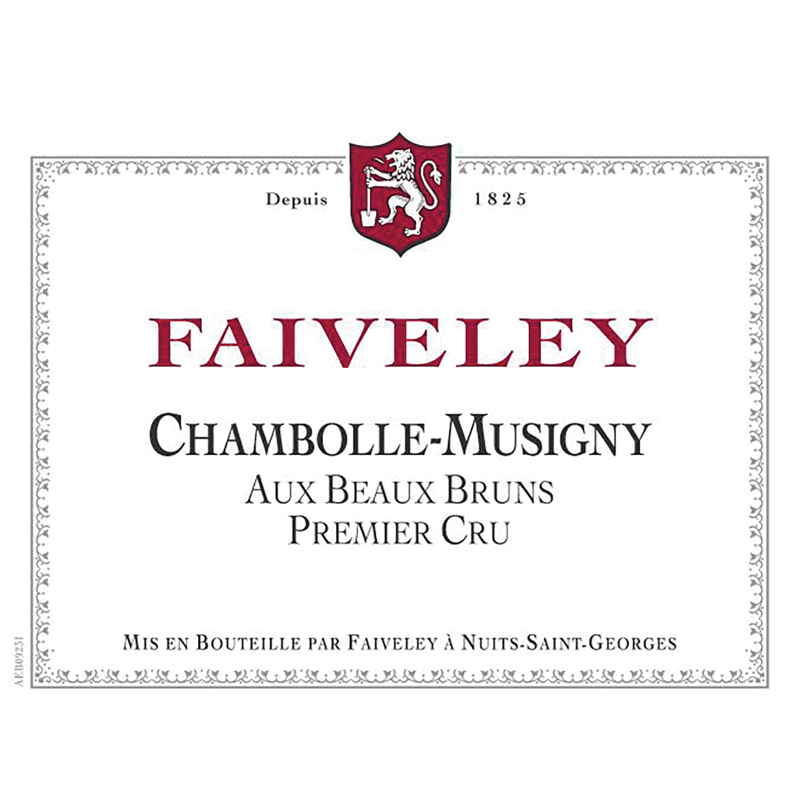 Faiveley Chambolle Musigny 1er Cru Aux Beaux Bruns 2020