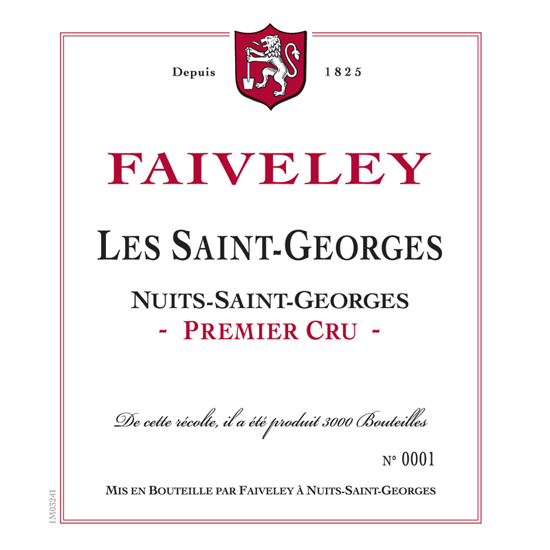 Faiveley Nuits Saint Georges 1er Cru Les Saint Georges 2020