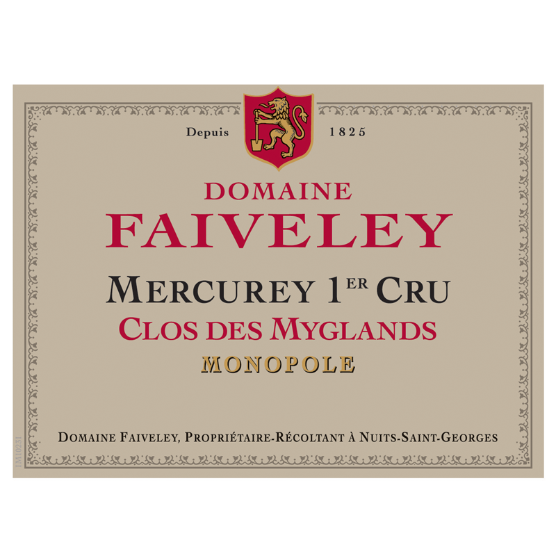 Domaine Faiveley Mercurey 1er Cru Clos des Myglands 2021