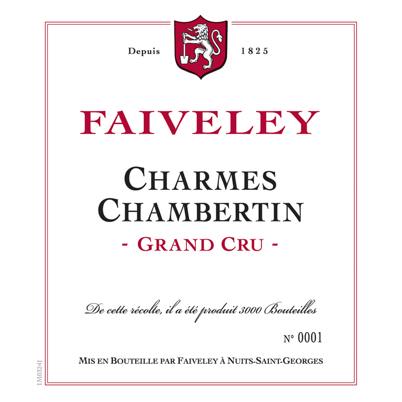 Faiveley Charmes Chambertin Grand Cru 2019