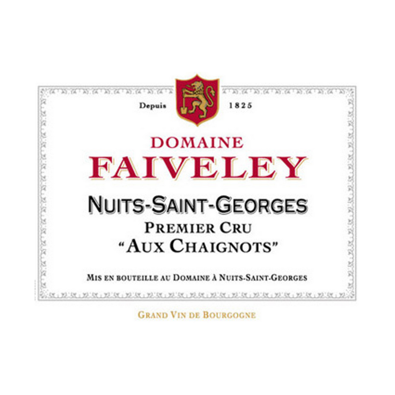 Domaine Faiveley Nuits Saint Georges 1er Cru Aux Chaignots 2017