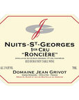 Domaine Jean Grivot Nuits Saint Georges 1er Cru Ronciere 2019