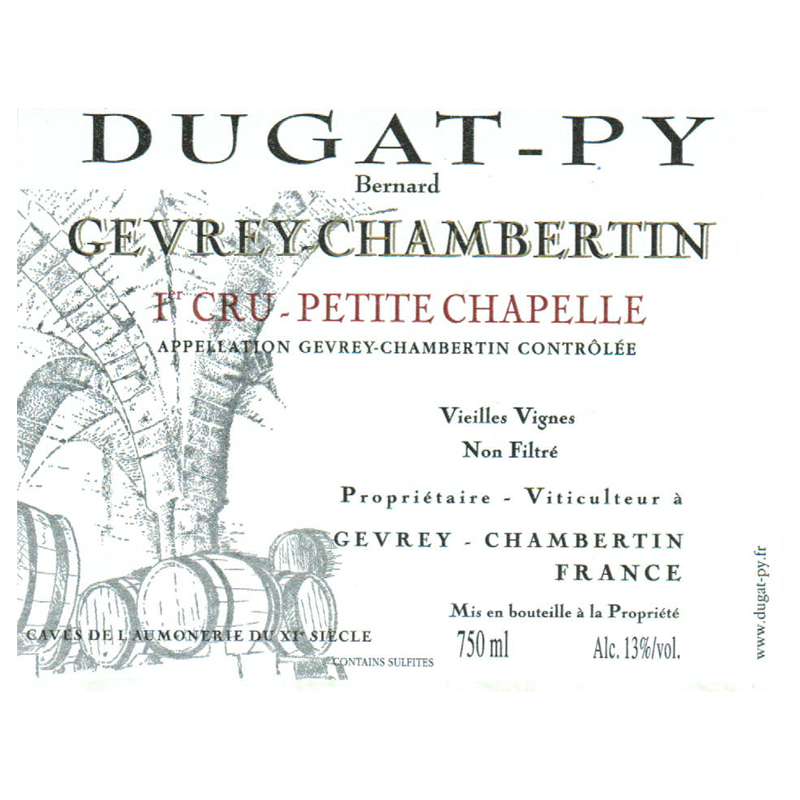 Domaine Dugat-Py Gevrey-Chambertin 1er Cru Petite Chapelle 2013