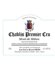 Jean Paul & Benoit Droin Chablis Premier Cru Mont de Milieu 2022