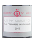 Domaine de l'Arlot Nuits Saint Georges 1er Cru Clos des Forets Saint Georges 2018