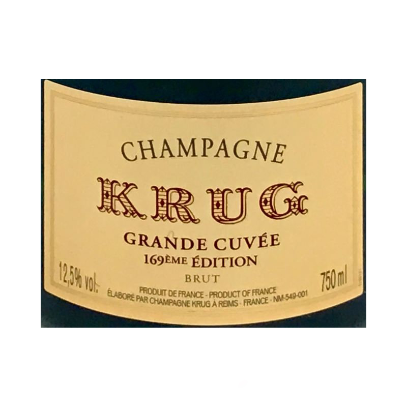 Krug Grande Cuvee (169 Eme Edition) [박스 미포함]