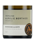 Aurelie Berthod Bourgogne Aligote 2021