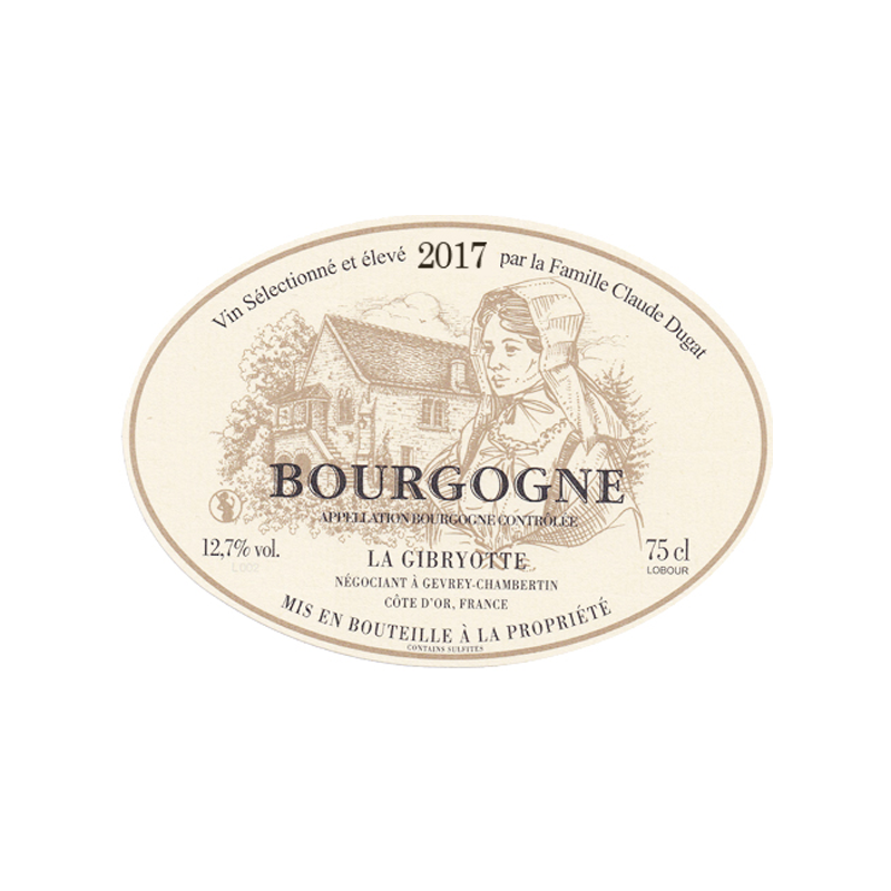 Claude Dugat La Gibryotte Bourgogne Rouge 2023