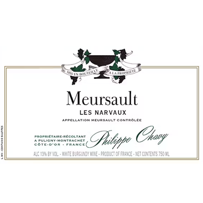 Domaine Philippe Chavy Meursault Les Narvaux 2023