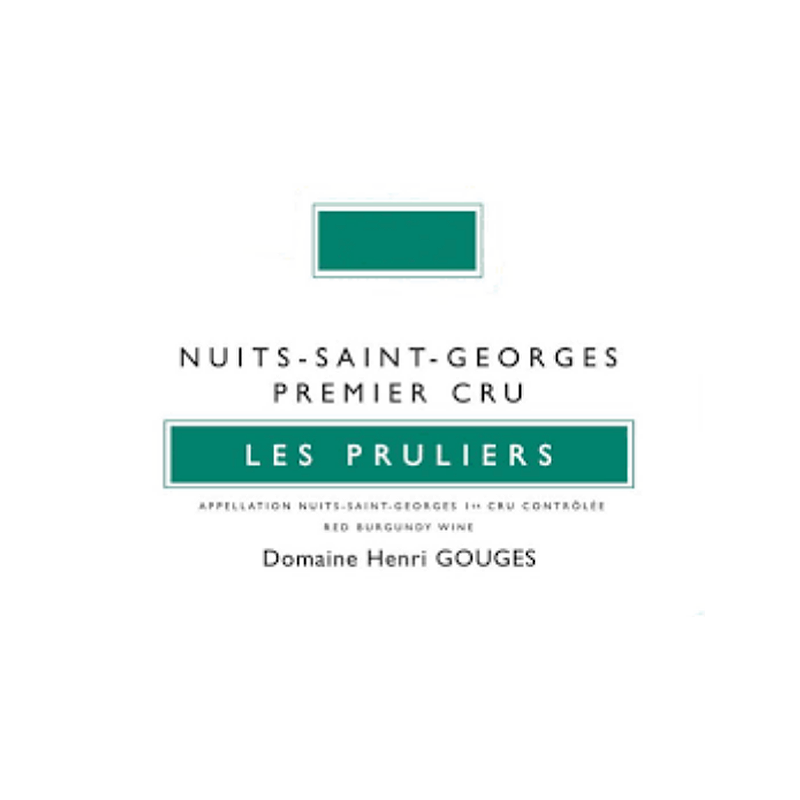 Domaine Henri Gouges Nuits St Georges 1er Cru les Pruliers 2021