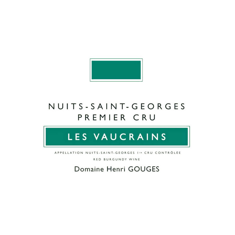 Domaine Henri Gouges Nuits St Georges 1er Cru les Vaucrains 2021