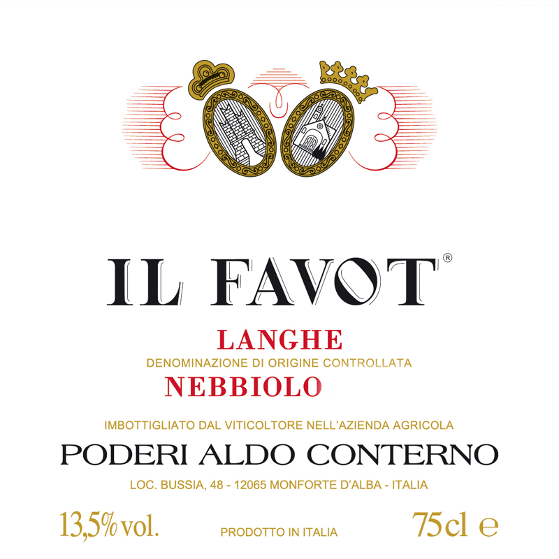 Poderi Aldo Conterno Langhe Nebbiolo Il Favot 2017