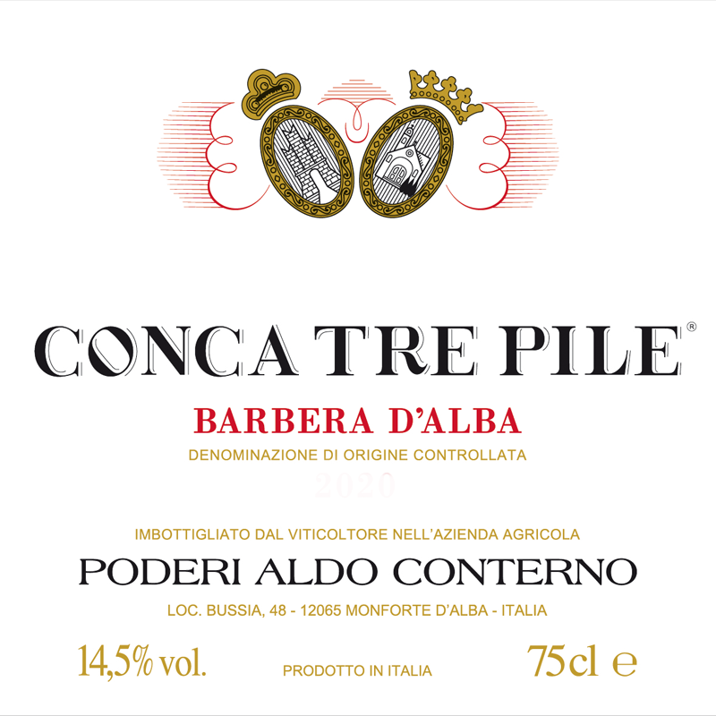 Poderi Aldo Conterno Barbera D'Alba Conca Tre Pile 2018