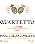 Poderi Aldo Conterno Langhe Rosso Quartetto 2019