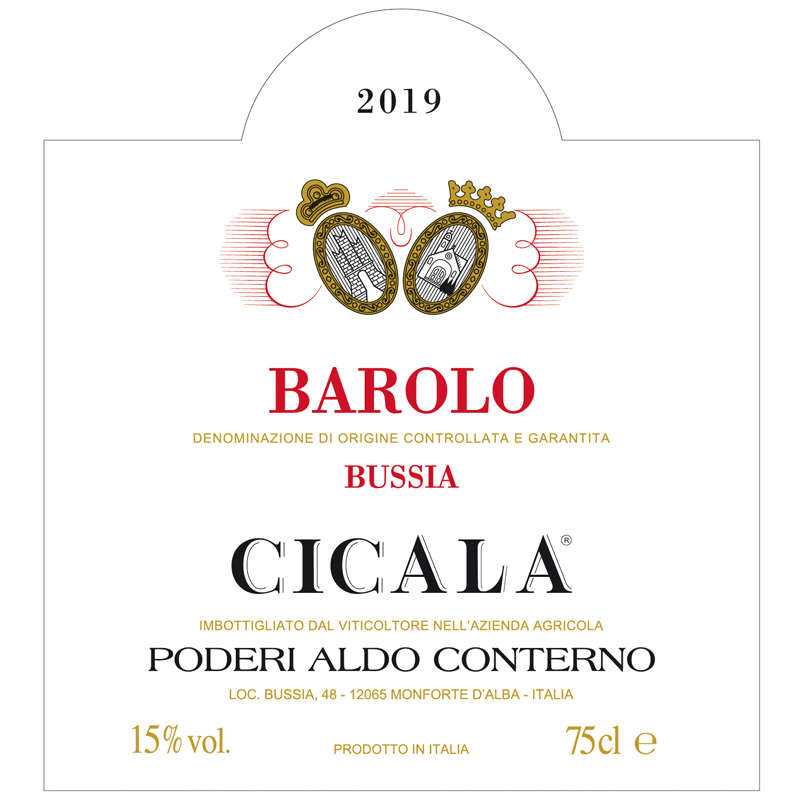 Poderi Aldo Conterno Barolo Cicala 2019 (2병 한정)