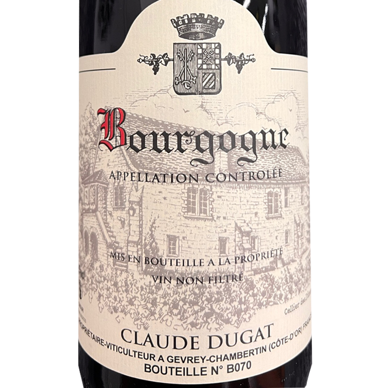 Claude Dugat Bourgogne Rouge 2022