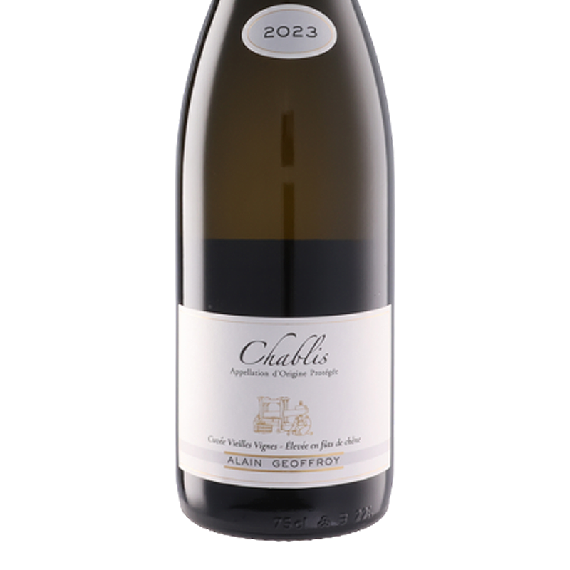 Domaine Alain Geoffroy Chablis Cuvee Vieilles Vignes ''Elevee en Futs de Chene'' 2023