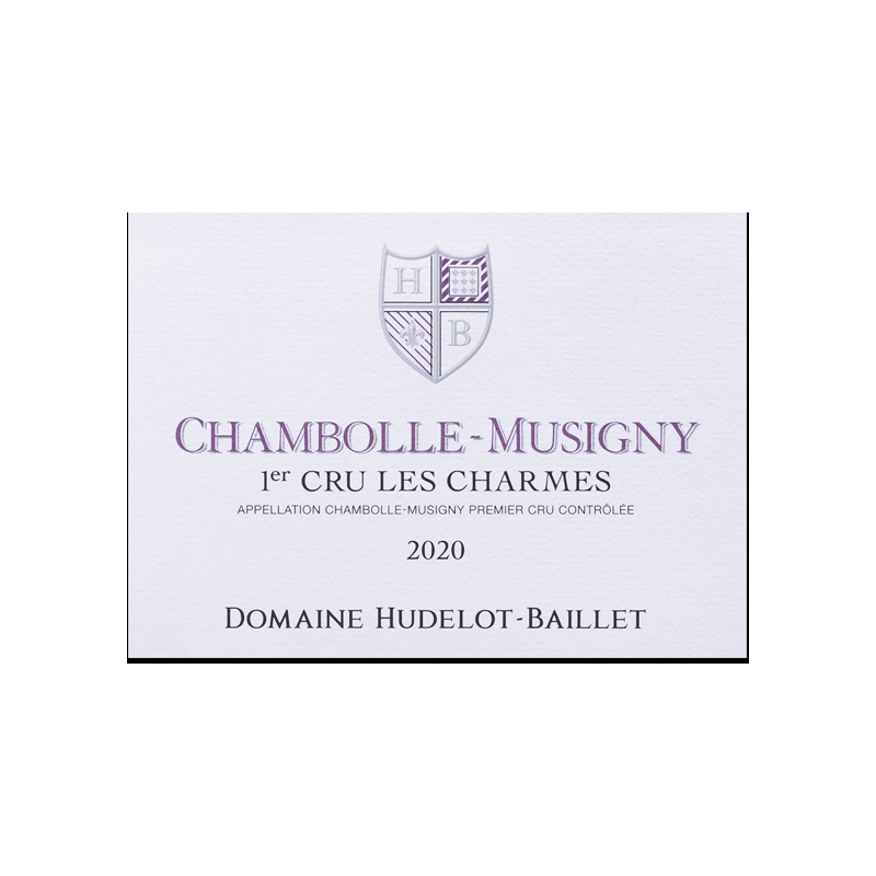Domaine Hudelot-Baillet Chambolle-Musigny 1er Cru Les Charmes 2023