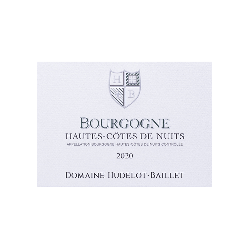 Domaine Hudelot-Baillet Bourgogne Hautes-Cotes de Nuits Blanc 2023