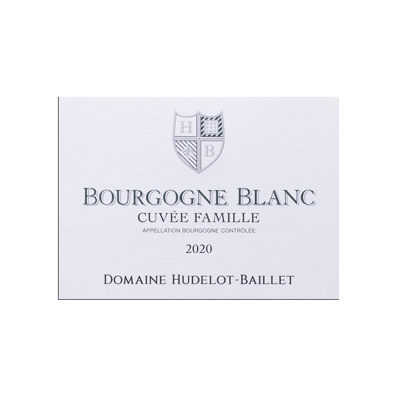 Domaine Hudelot-Baillet Bourgogne Blanc Cuvee Famille 2023