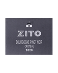 Bernard Zito Bourgogne Rouge Croteau 2020