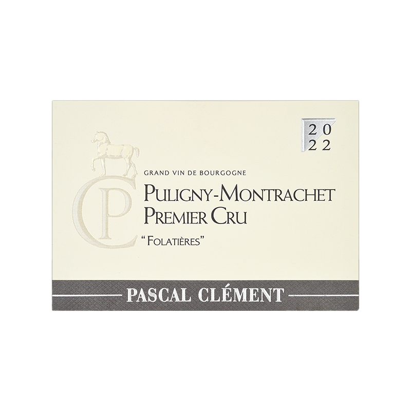 Pascal Clement Puligny-Montrachet 1er Cru Les Folatieres 2022