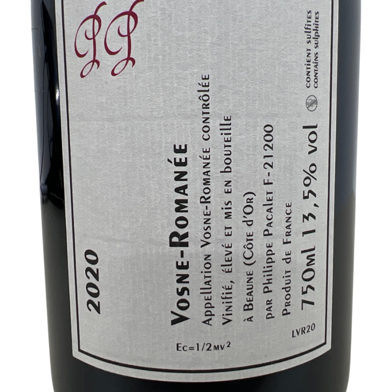 Philippe Pacalet Vosne Romanee 2020