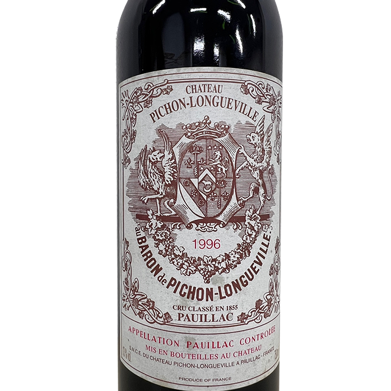 Chateau Pichon Longueville au Baron de Pichon Longueville 1996
