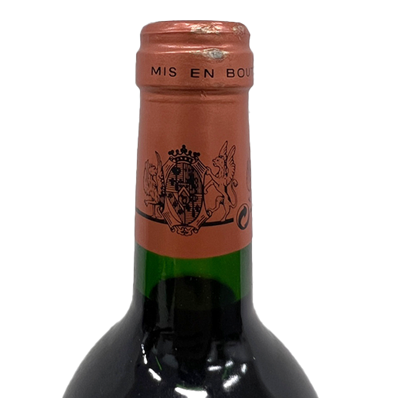 Chateau Pichon Longueville au Baron de Pichon Longueville 1996