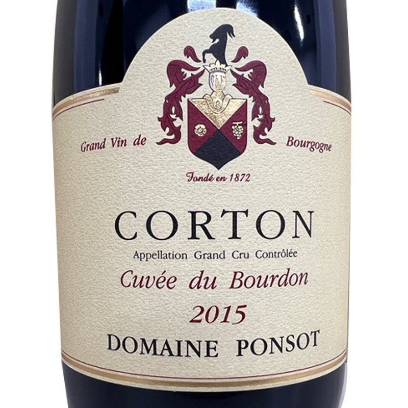 Domaine Ponsot Corton Grand Cru Cuvee du Bourdon 2015