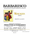 Produttori del Barbaresco Barbaresco Riserva Muncagota 2017 750ml