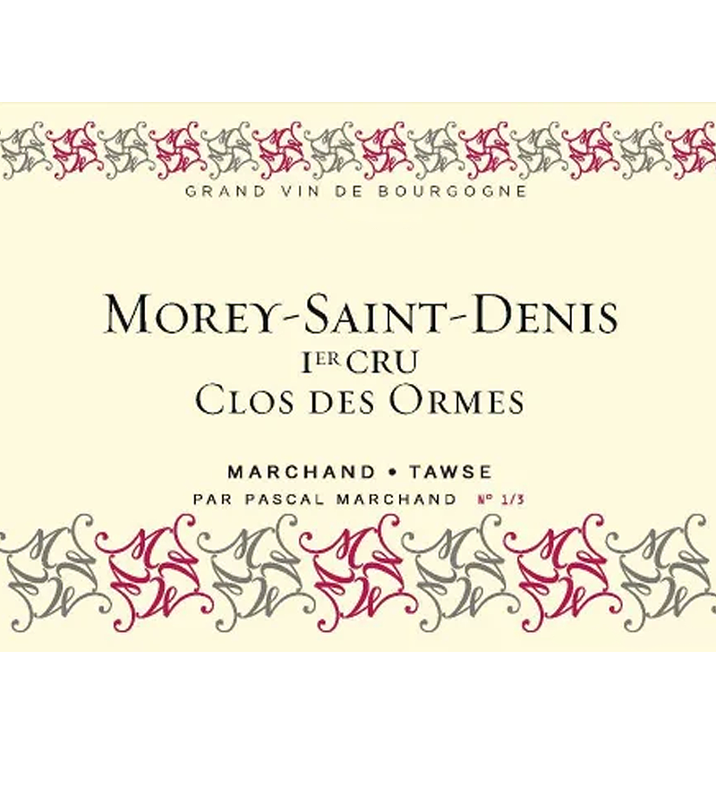 Domaine Tawse (Pascal Marchand) Morey Saint Denis 1er Cru Clos Des Ormes 2018 750ml